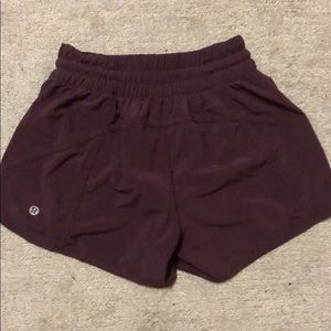 Lululemon shorts size 6 worn once